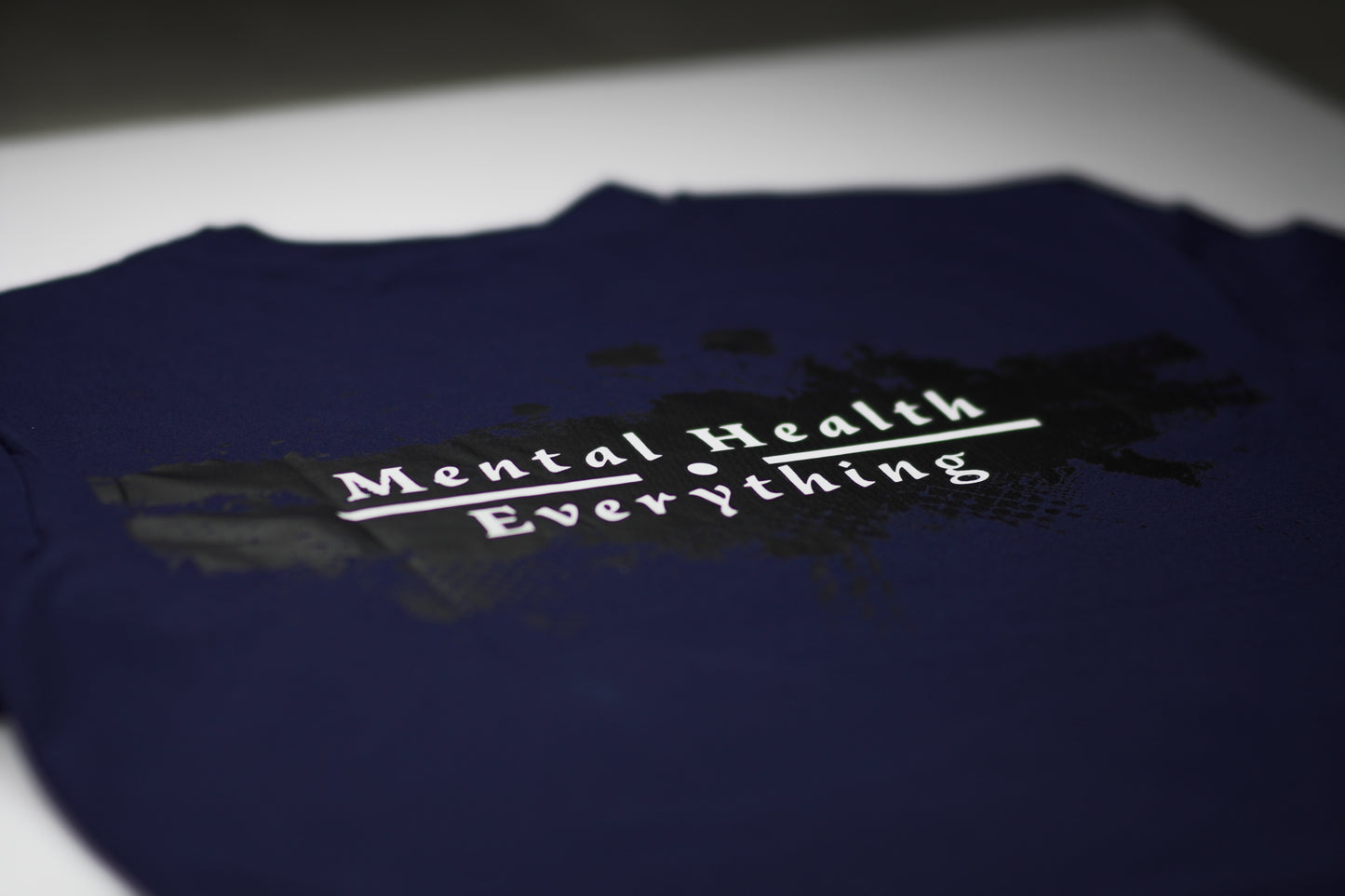 Midnight Mental Health Long Fit T