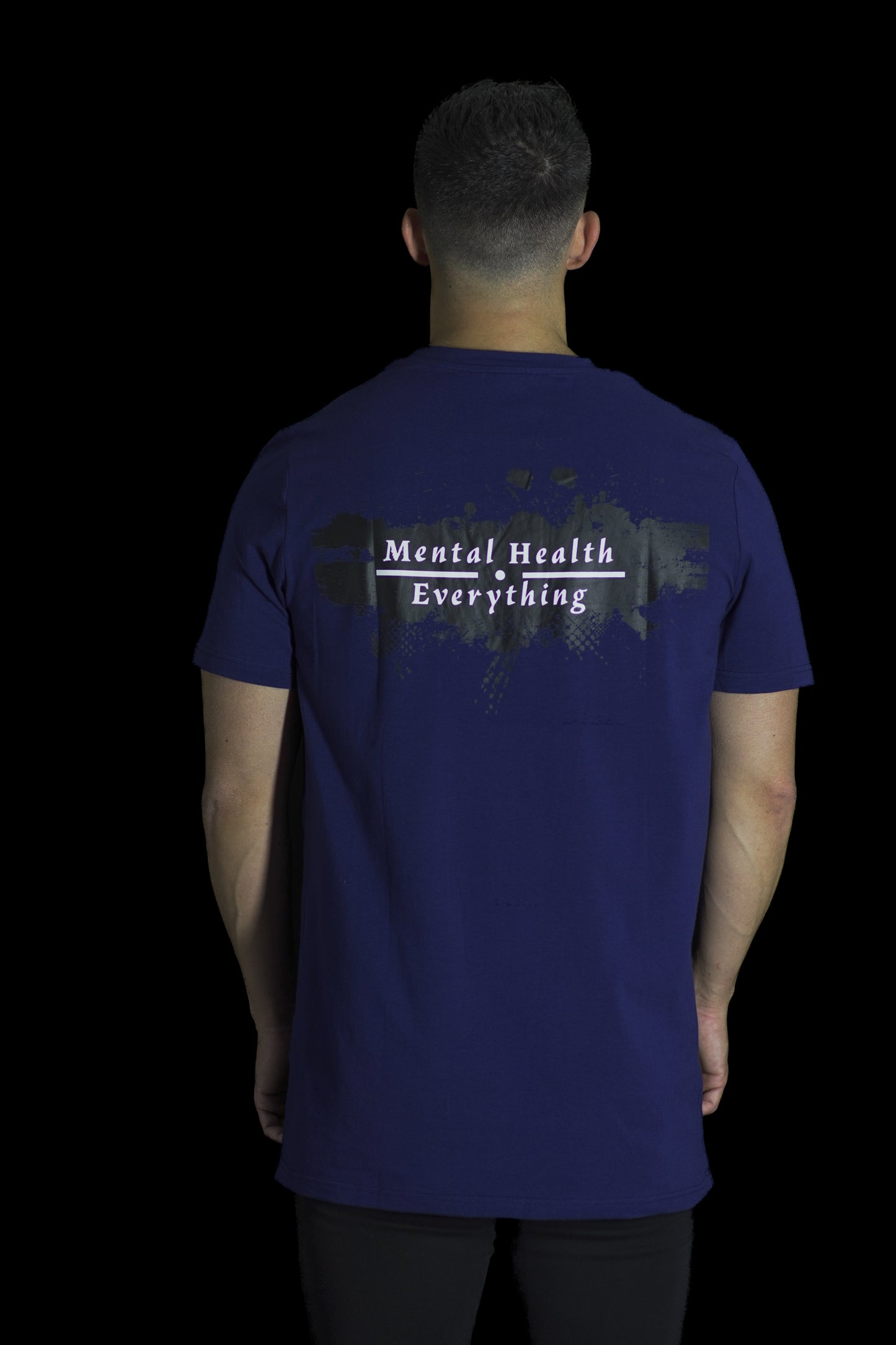 Midnight Mental Health Long Fit T