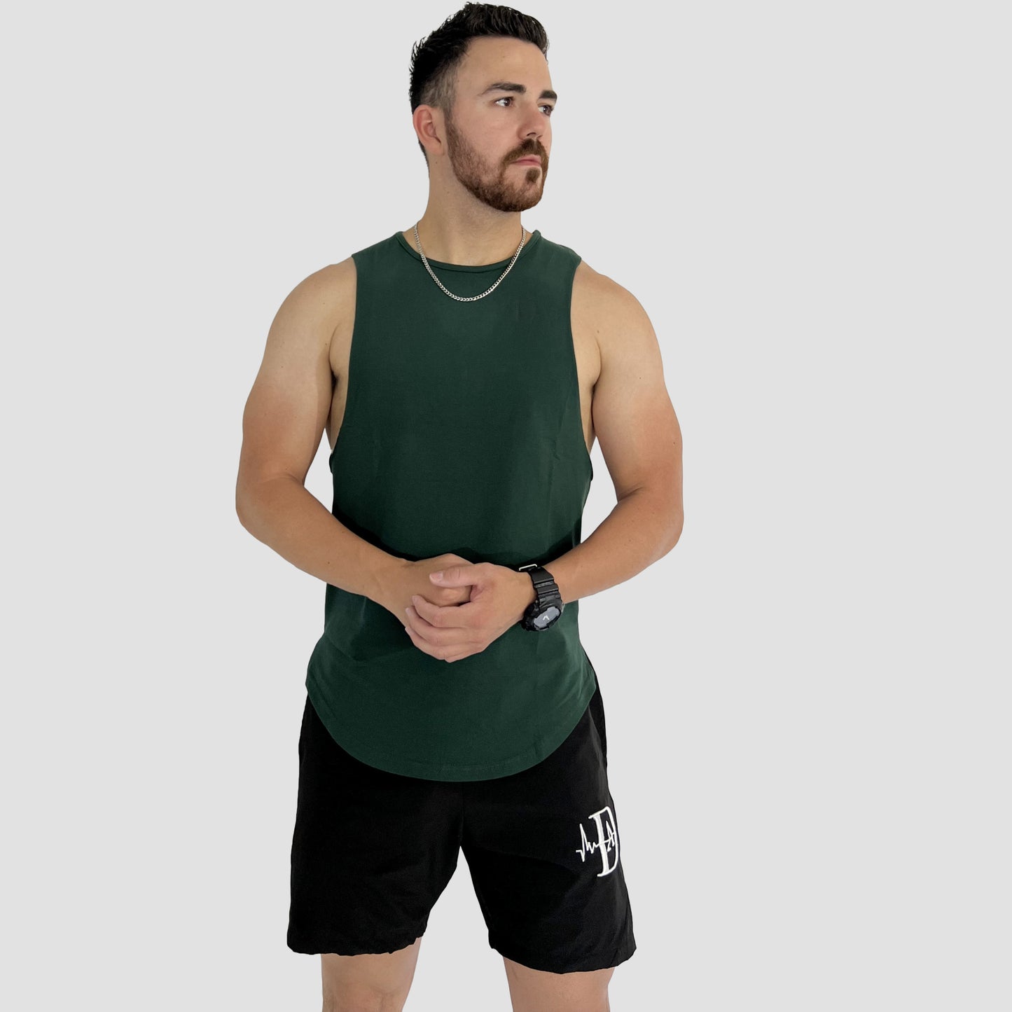 Defynity Premium Cutoff - Forrest Green